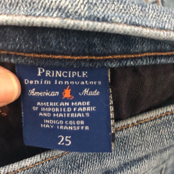 Principle mid rise light wash jeans - Picture 4 of 8